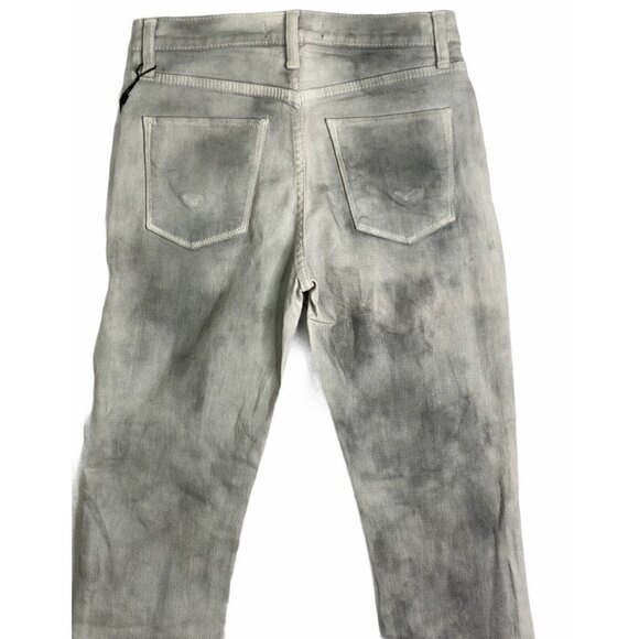 Hudson Womens Gray Barbara Stretch High Waist Super Ankle Skinny Jeans Size 25 - Picture 5 of 9
